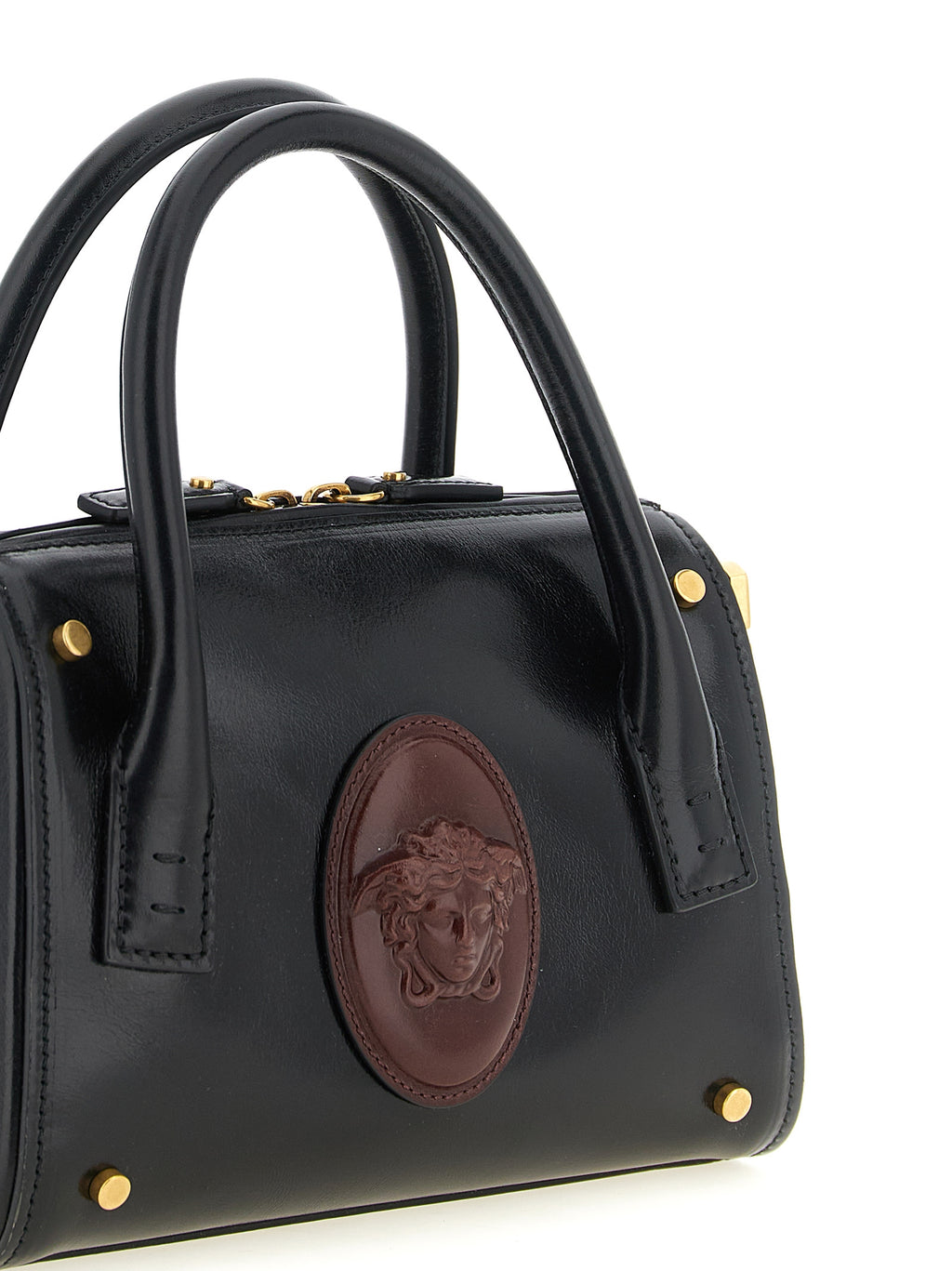 Versace | Black Calfskin Handbag