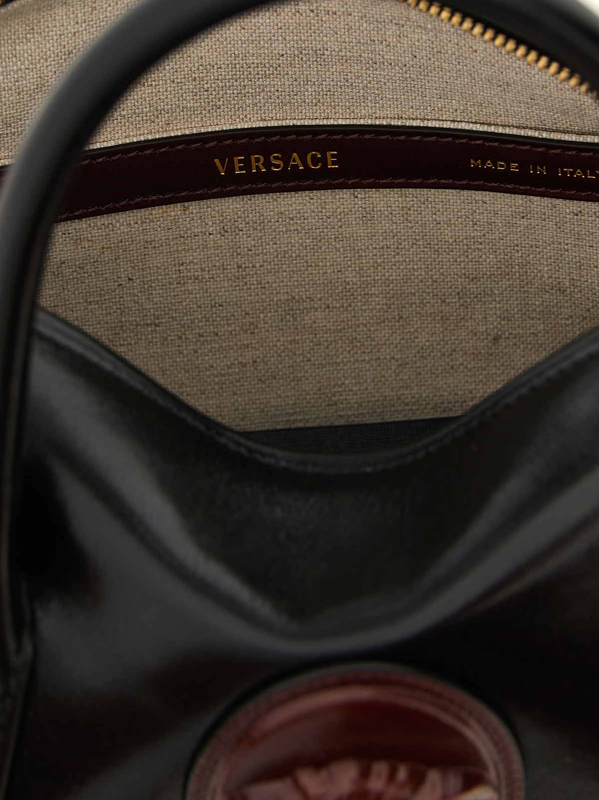 Versace | Black Calfskin Handbag