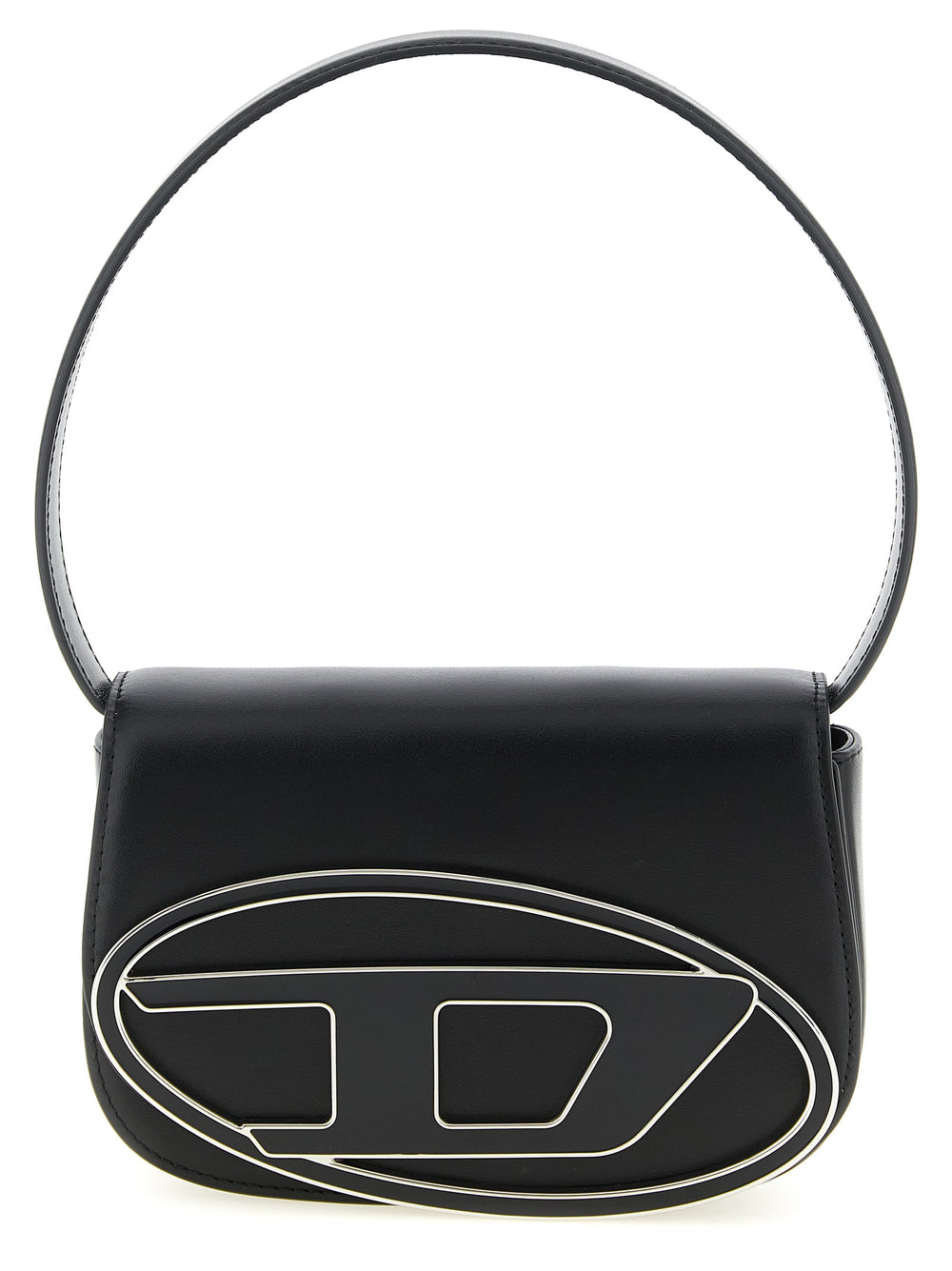 Diesel | Black Cowhide Shoulder Bag