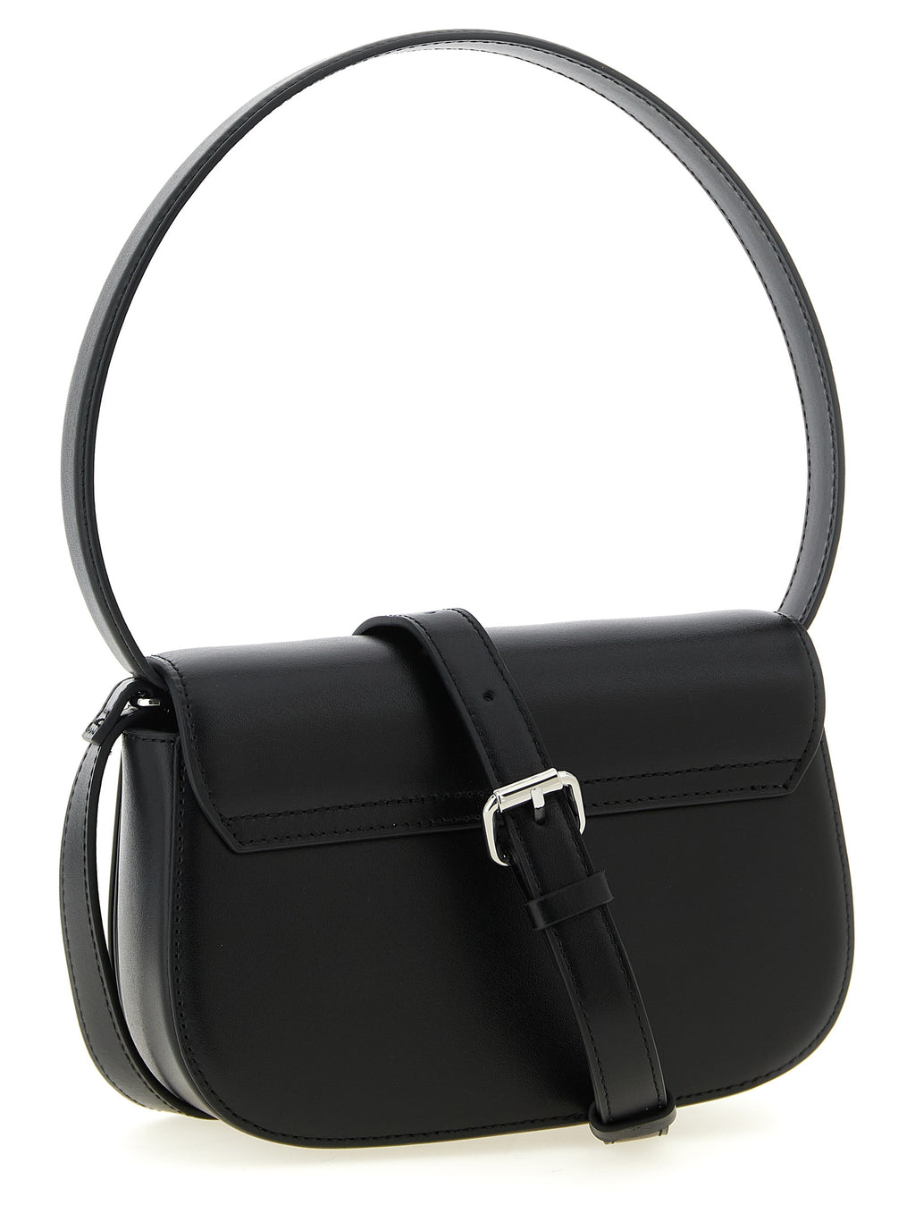 Diesel | Black Cowhide Shoulder Bag