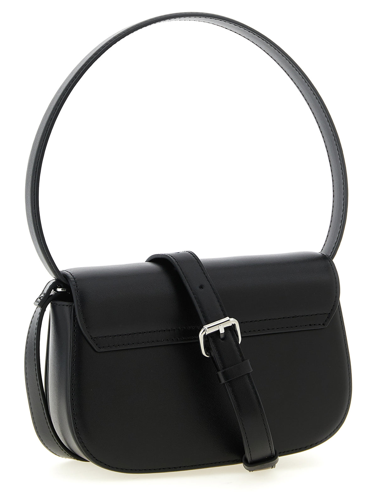 Diesel | Black Cowhide Shoulder Bag
