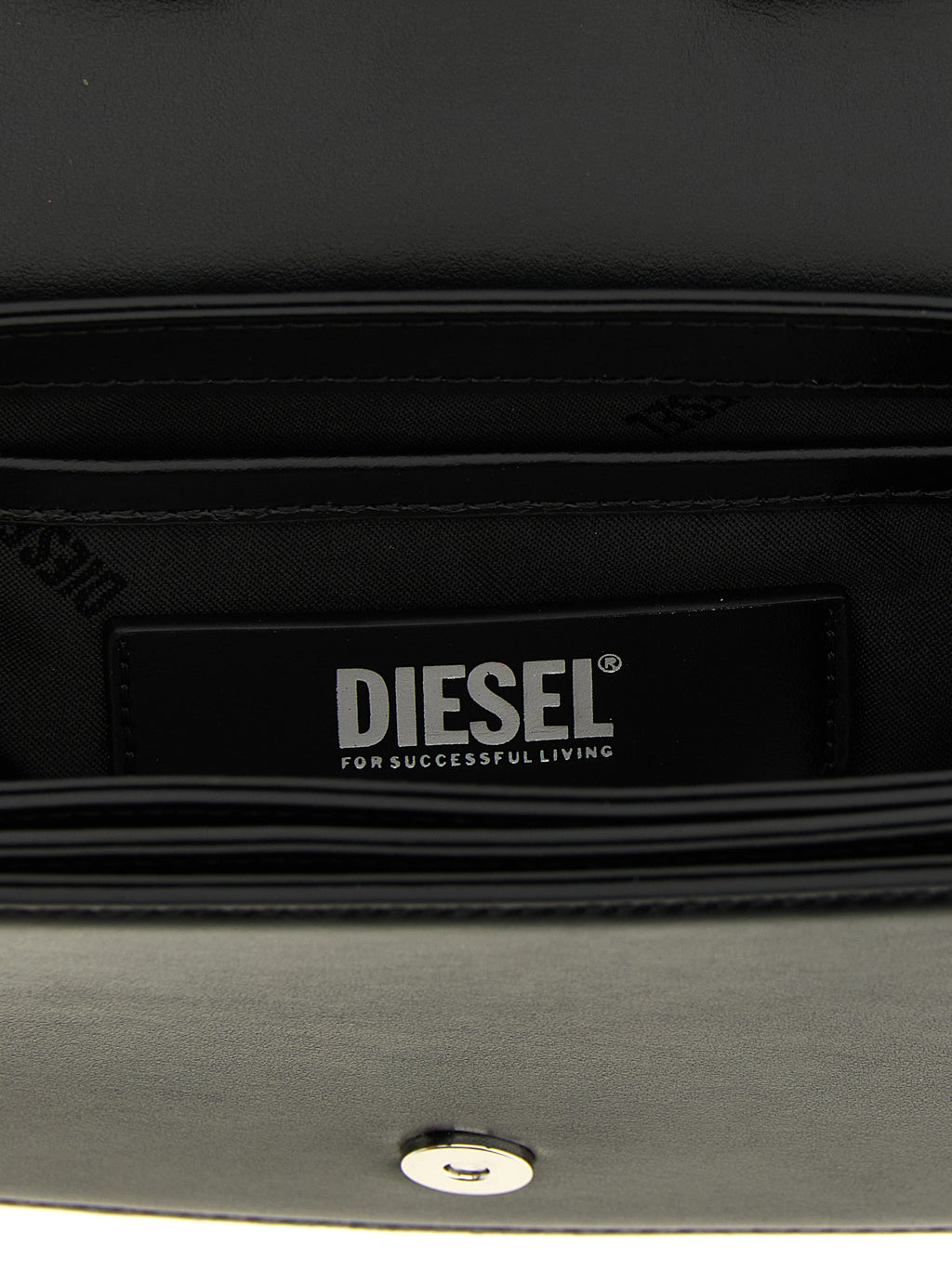Diesel | Black Cowhide Shoulder Bag
