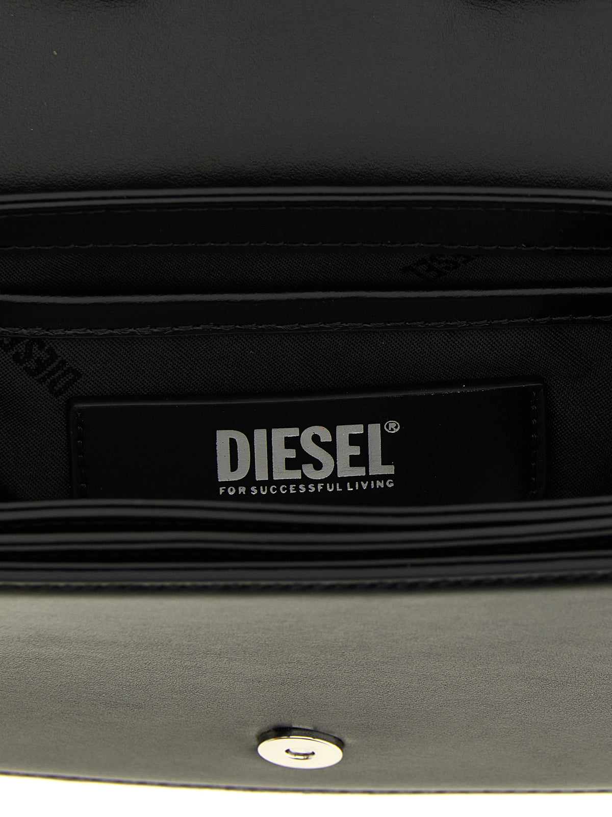 Diesel | Black Cowhide Shoulder Bag