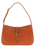 Saint Laurent | Orange Calfskin Shoulder Bag