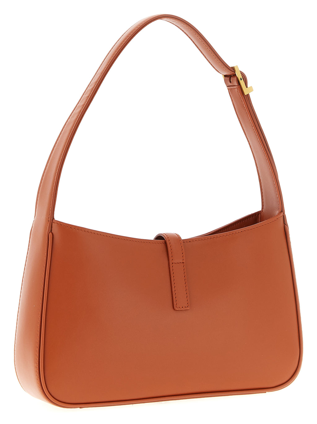 Saint Laurent | Orange Calfskin Shoulder Bag