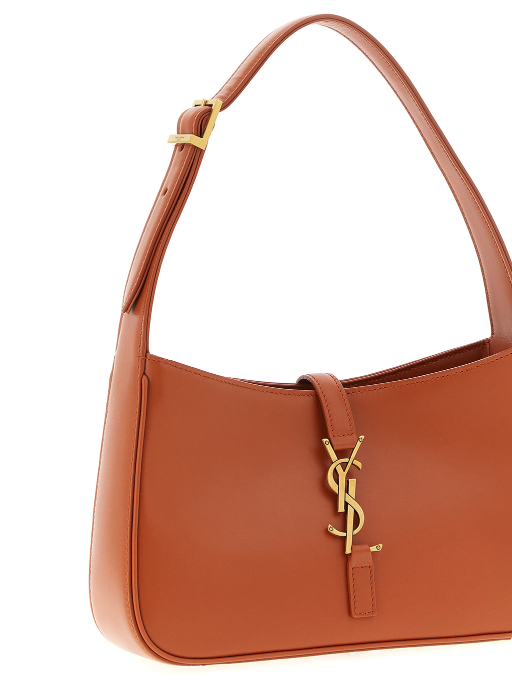 Saint Laurent | Orange Calfskin Shoulder Bag