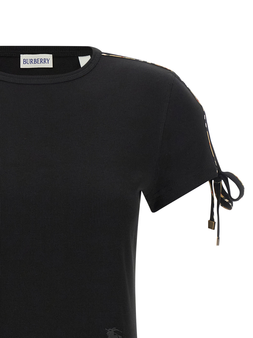 Burberry | Black Cotton Short Dress