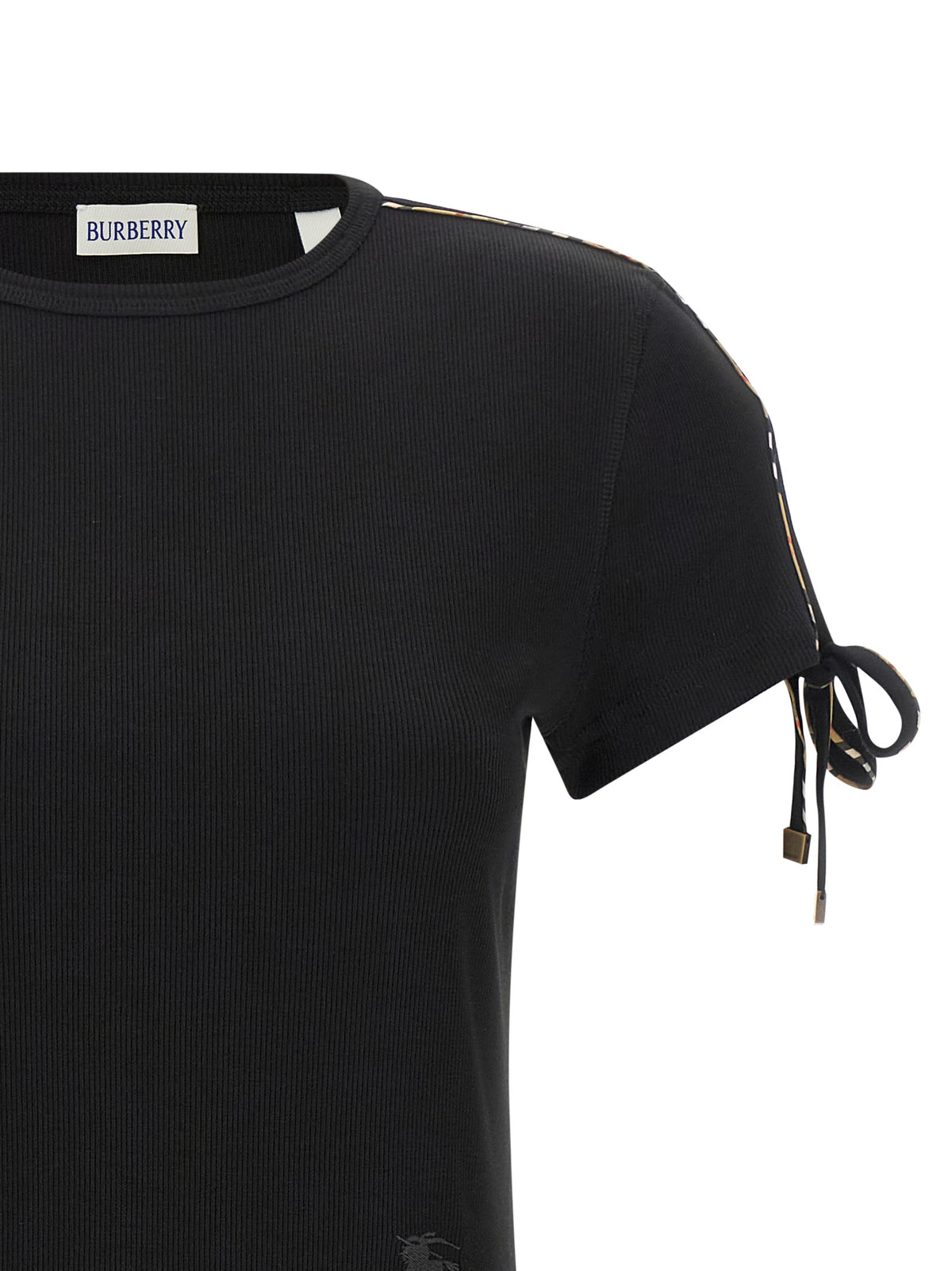 Burberry | Black Cotton Short Dress