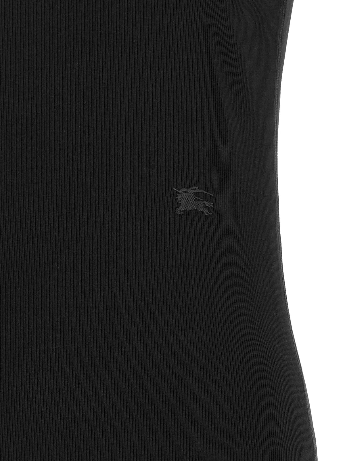 Burberry | Black Cotton Short Dress