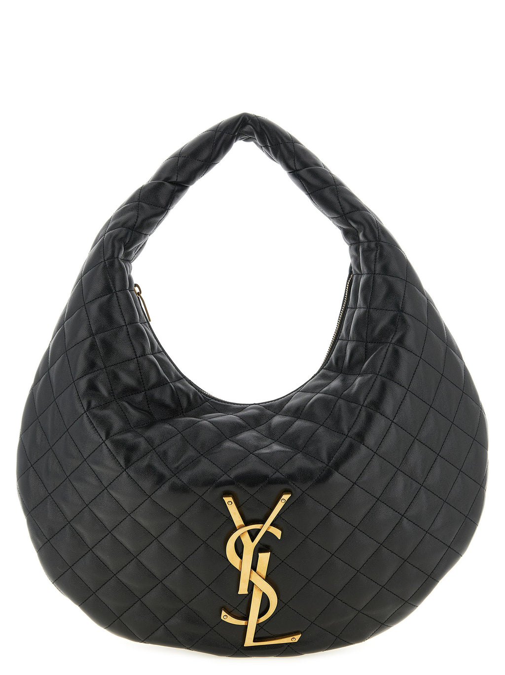 Saint Laurent | Black Lamb Leather Shoulder Bag