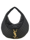 Saint Laurent | Black Lamb Leather Shoulder Bag