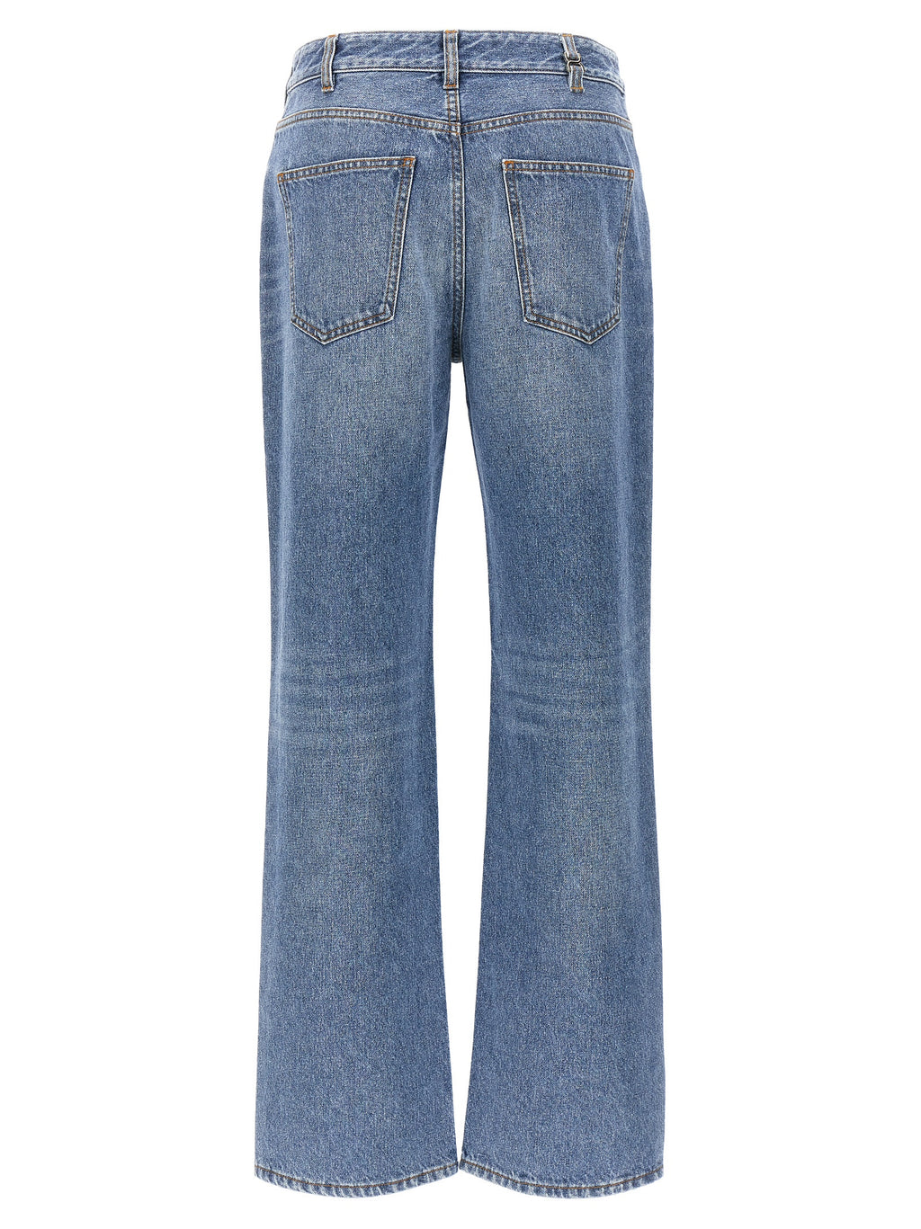 Chloé | Blue Cotton High-Waisted Jean