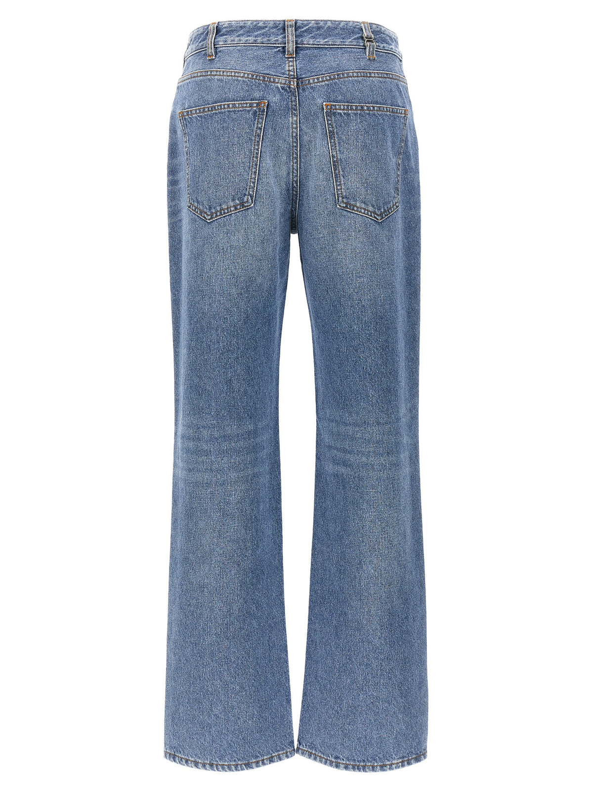 Chloé | Blue Cotton High-Waisted Jean