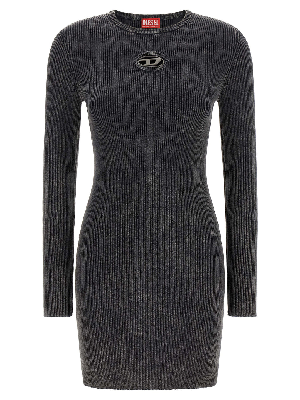 Diesel | Black Cotton Short Dress