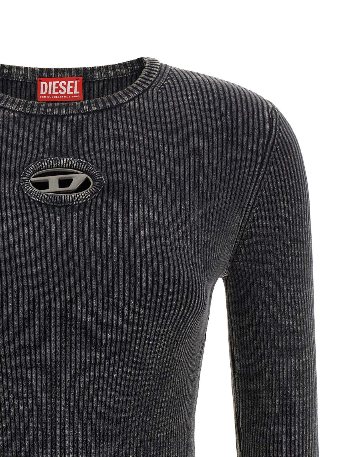 Diesel | Black Cotton Short Dress