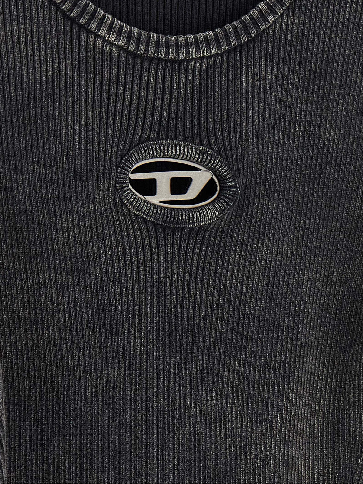 Diesel | Black Cotton Short Dress