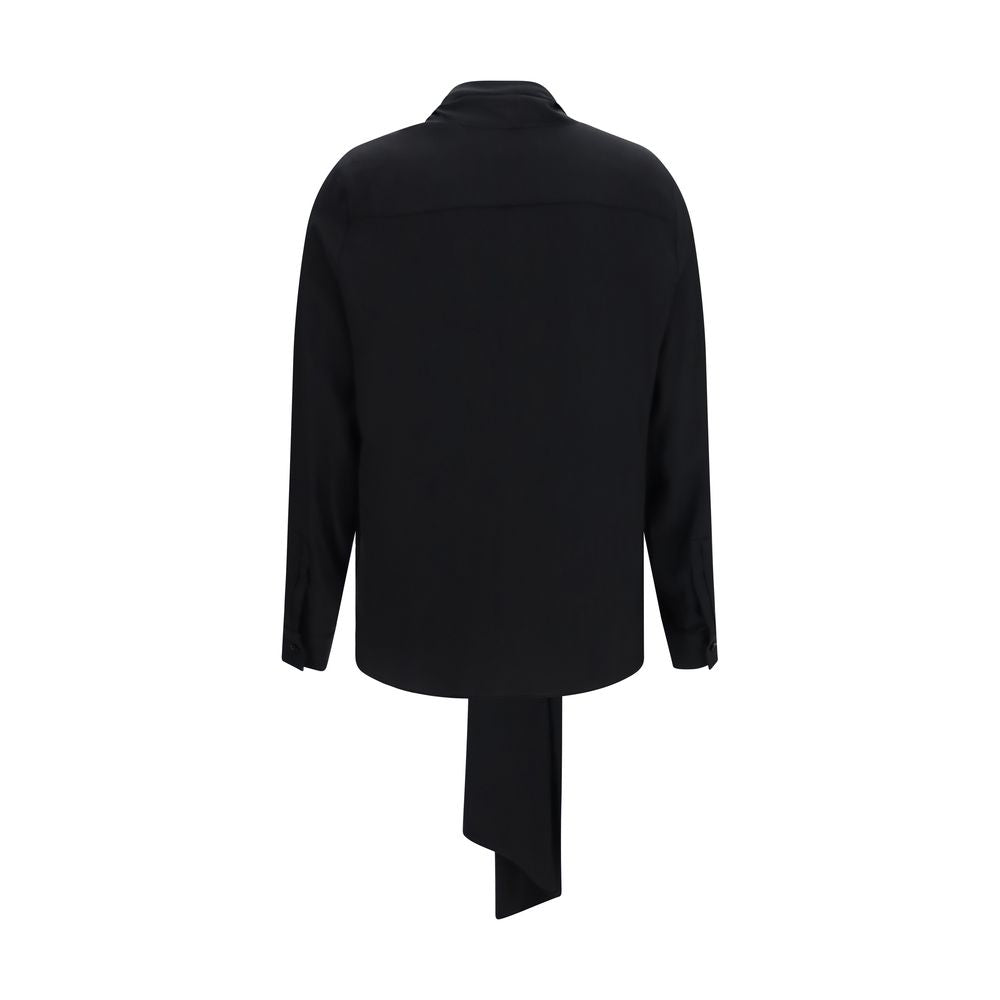 Burberry | Black Silk Blouse