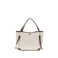 Chloé | Beige Cotton Shoulder Bag