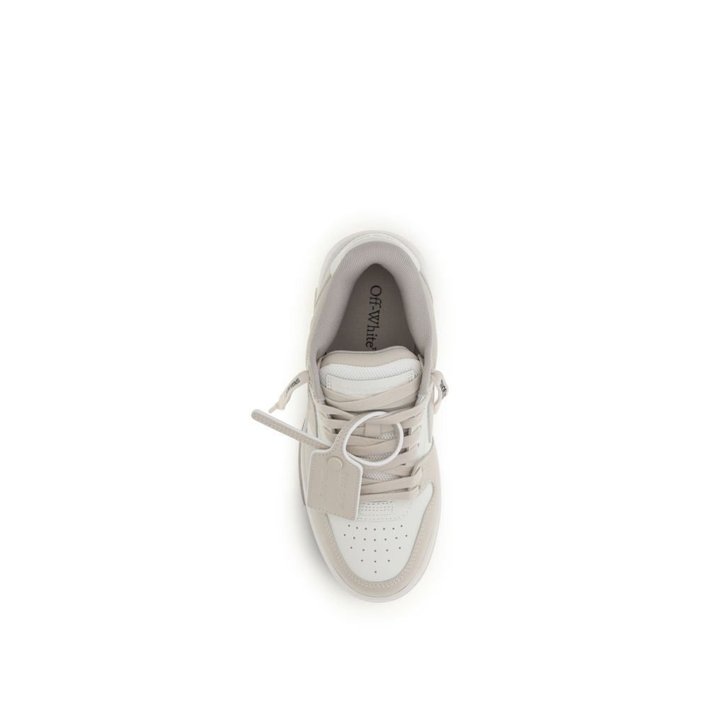 Off-White | Beige Calf Leather Bos Taurus Low Top Sneakers