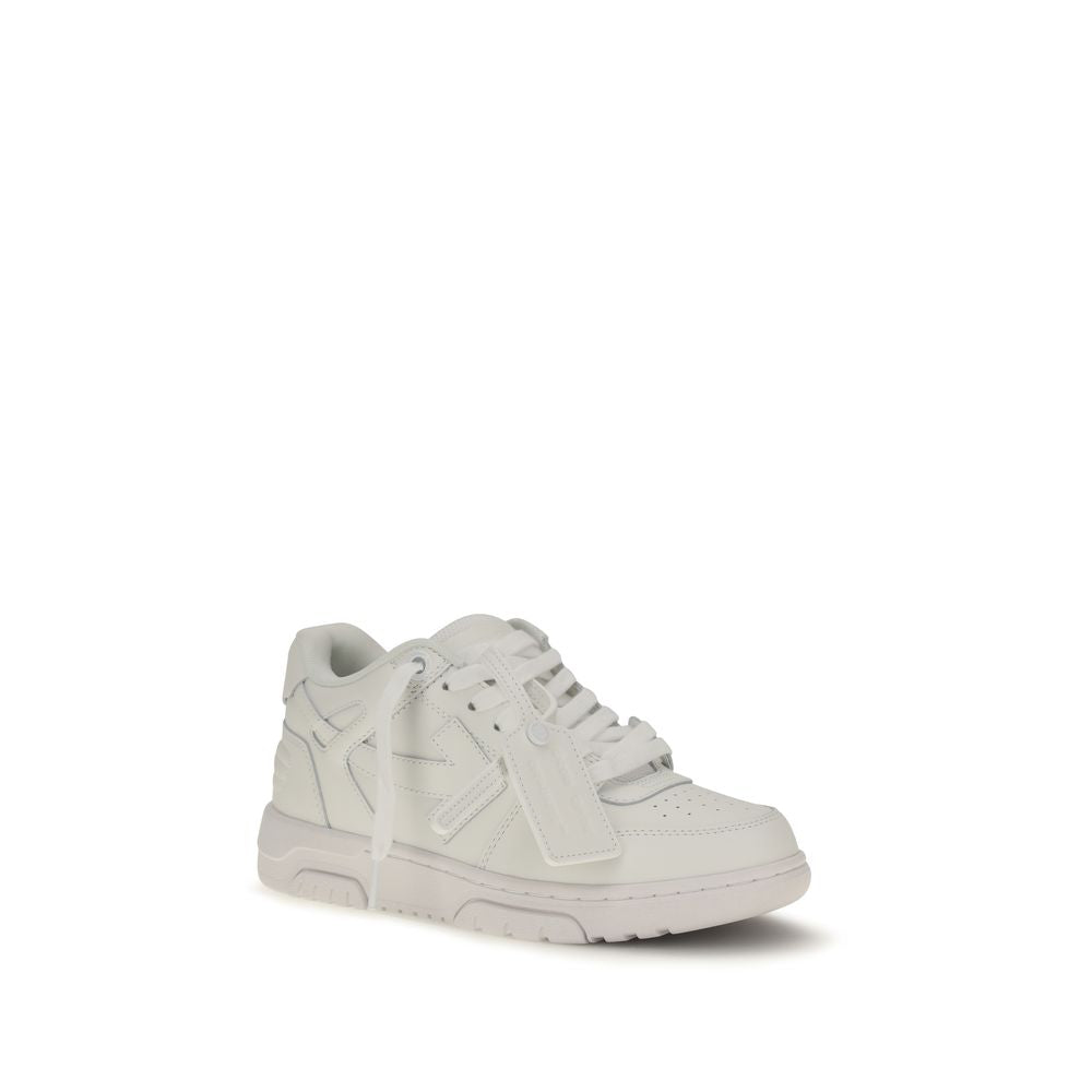Off-White | White Calf Leather Bos Taurus Low Top Sneakers