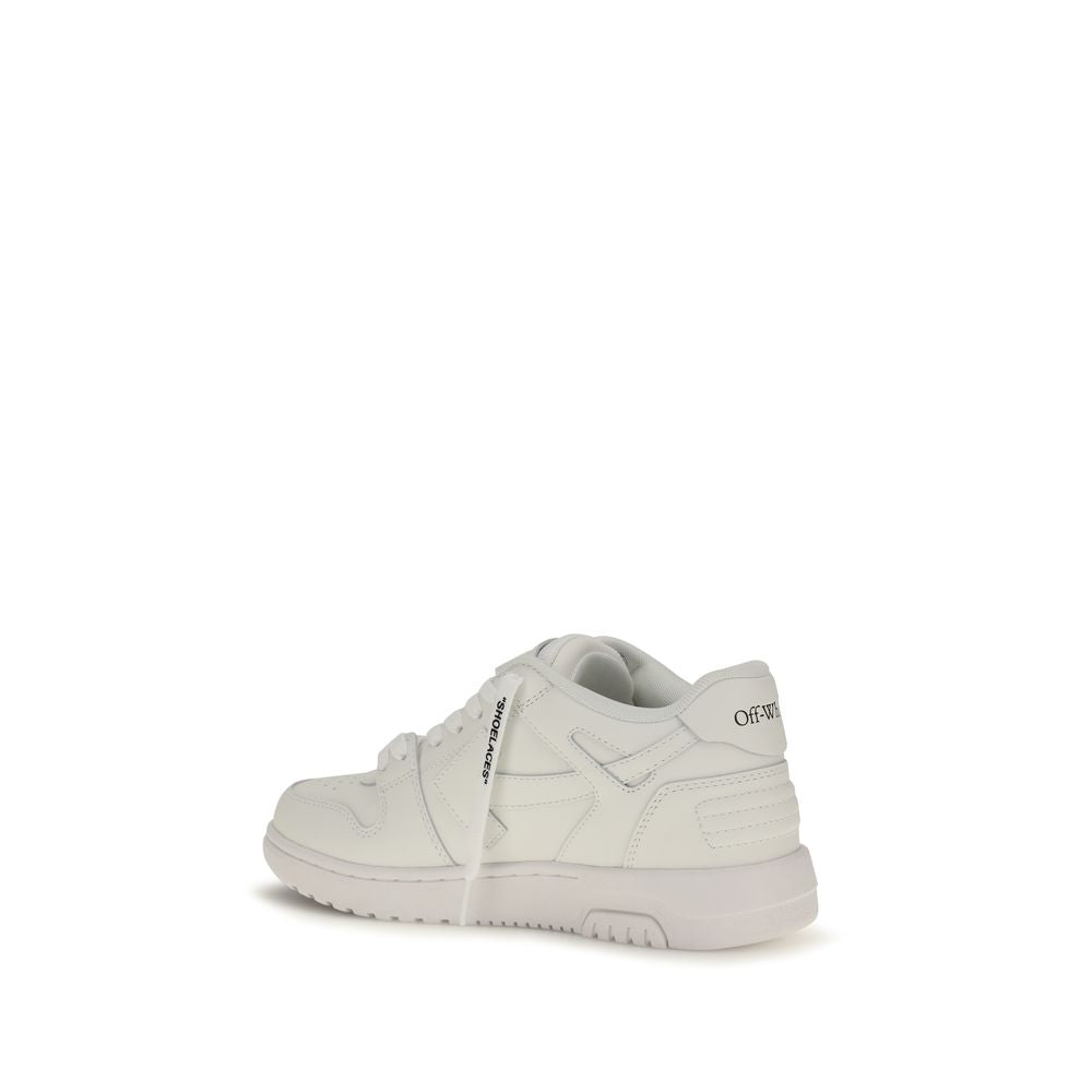 Off-White | White Calf Leather Bos Taurus Low Top Sneakers