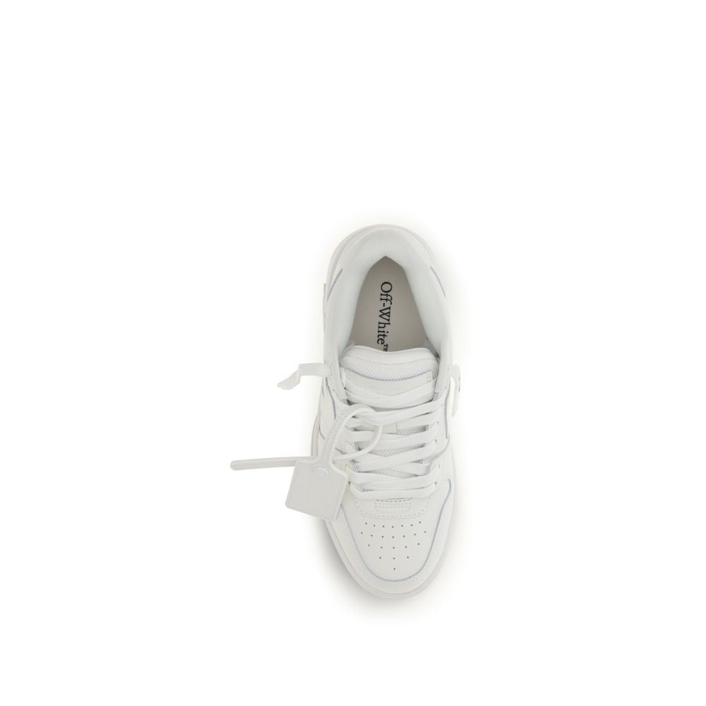 Off-White | White Calf Leather Bos Taurus Low Top Sneakers
