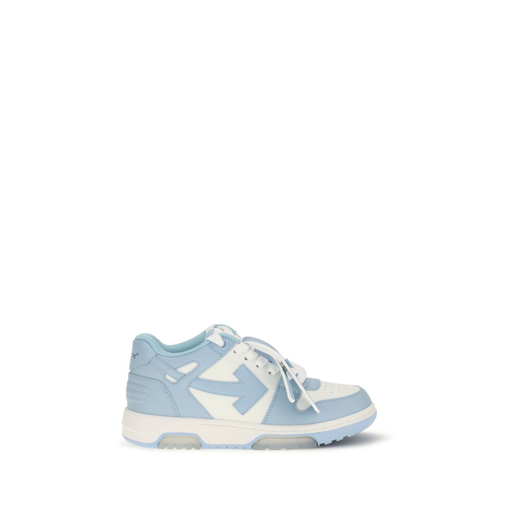 Off-White | Blue Calf Leather Bos Taurus Sneakers