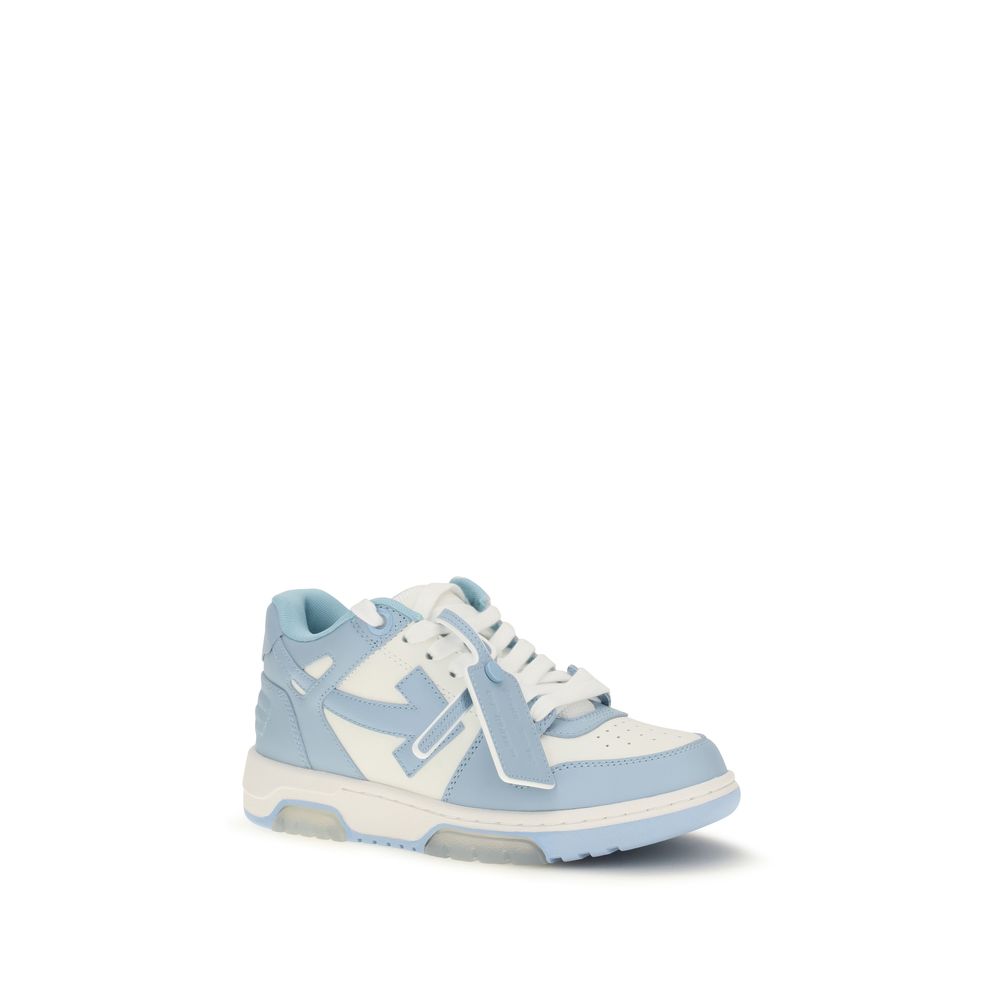 Off-White | Blue Calf Leather Bos Taurus Sneakers