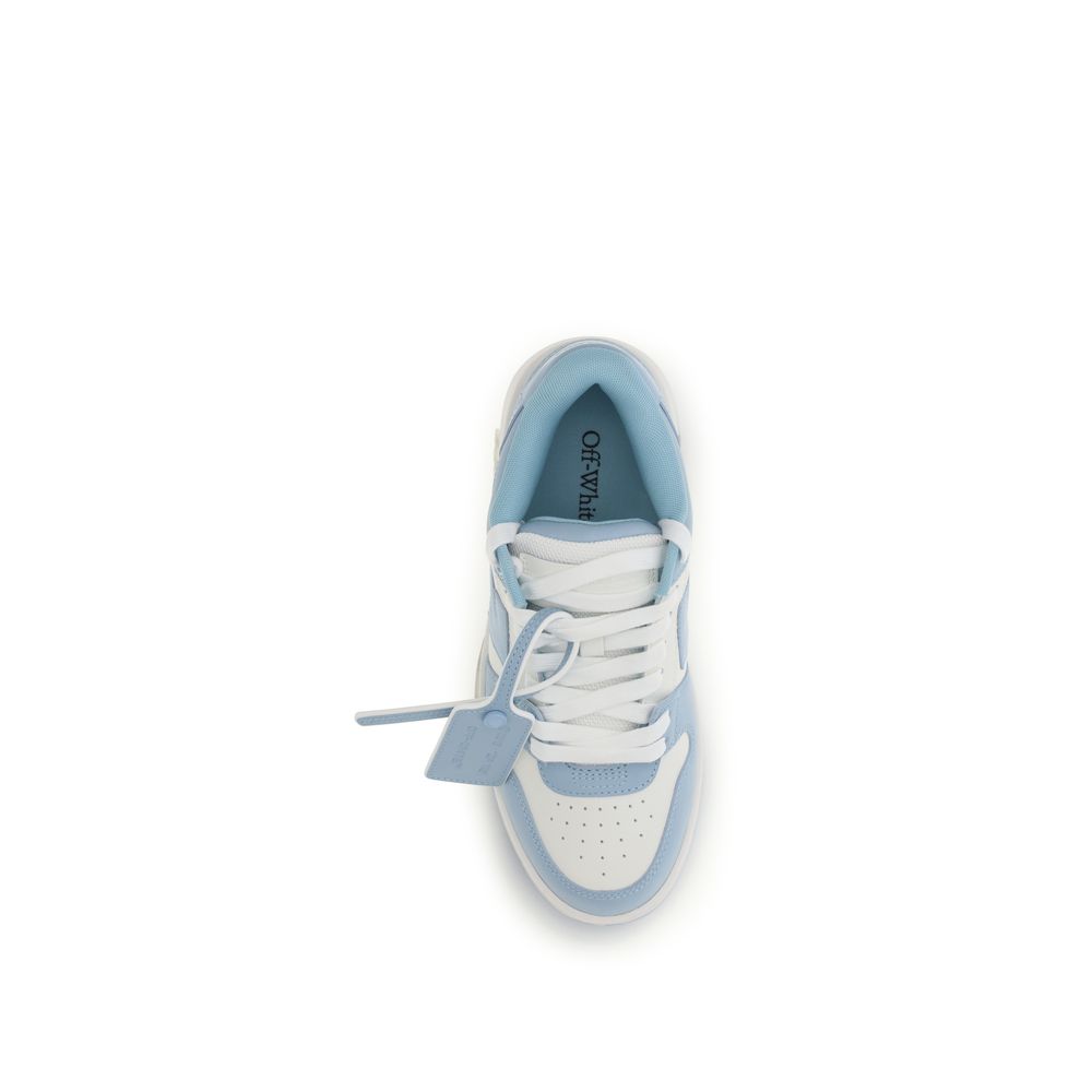 Off-White | Blue Calf Leather Bos Taurus Sneakers