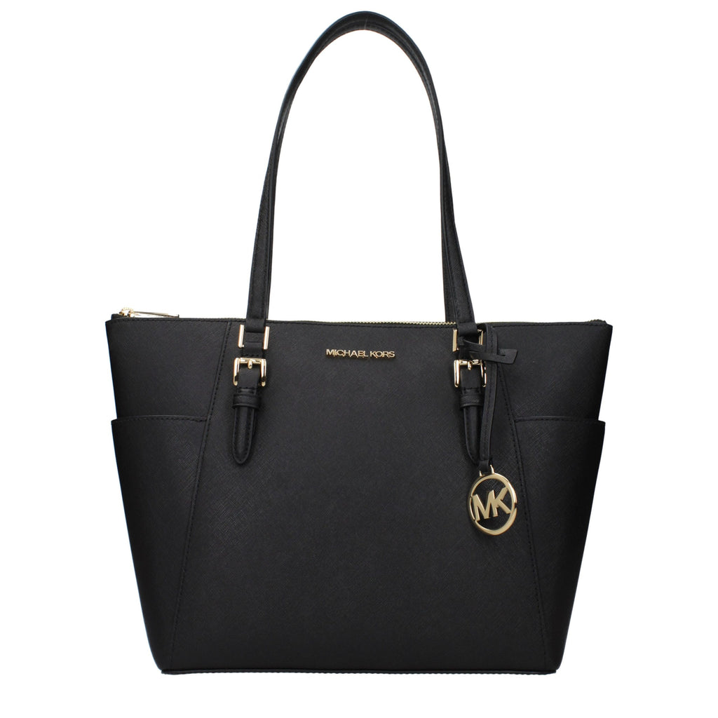 Michael Kors | Black Leather Shoulder Bag