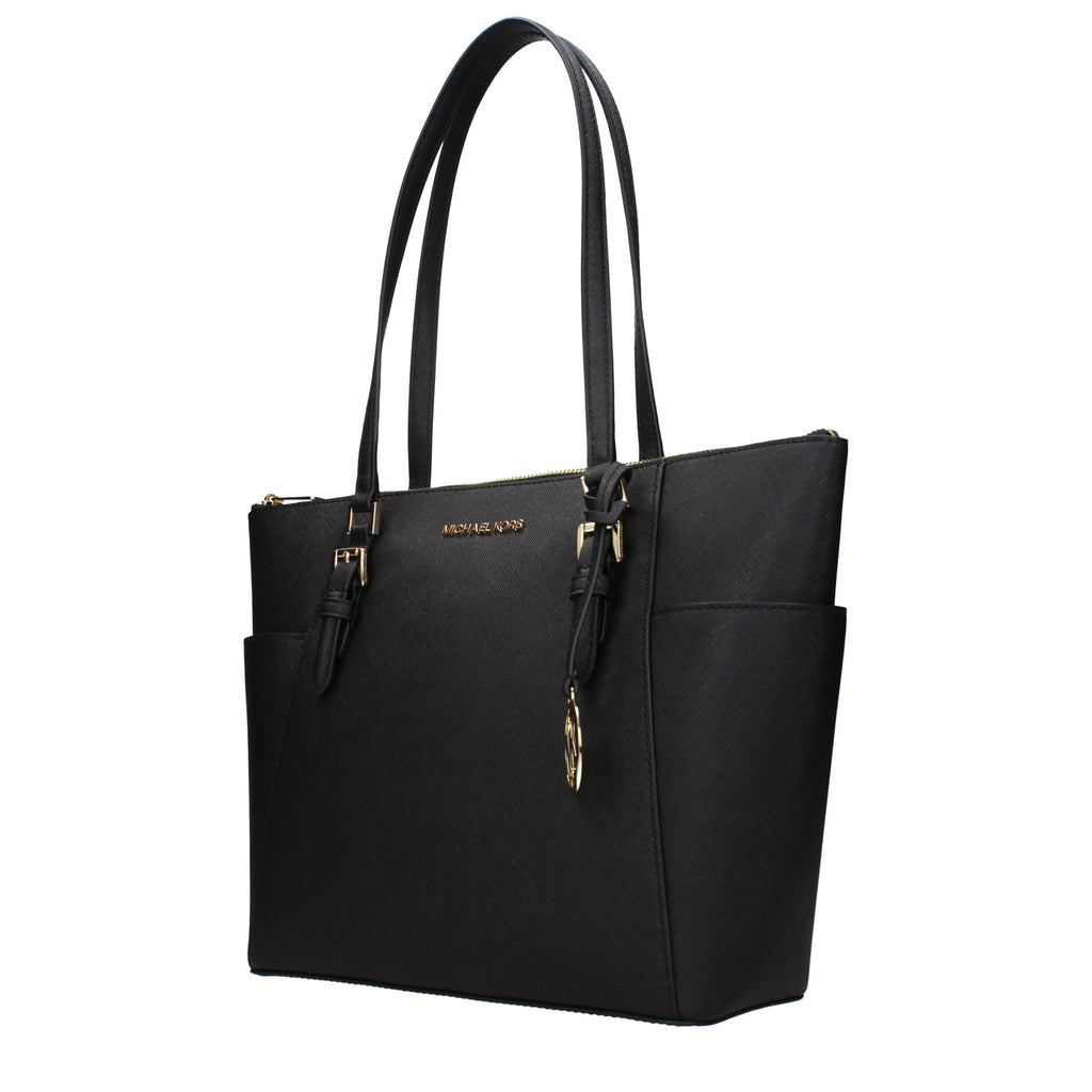 Michael Kors | Black Leather Shoulder Bag
