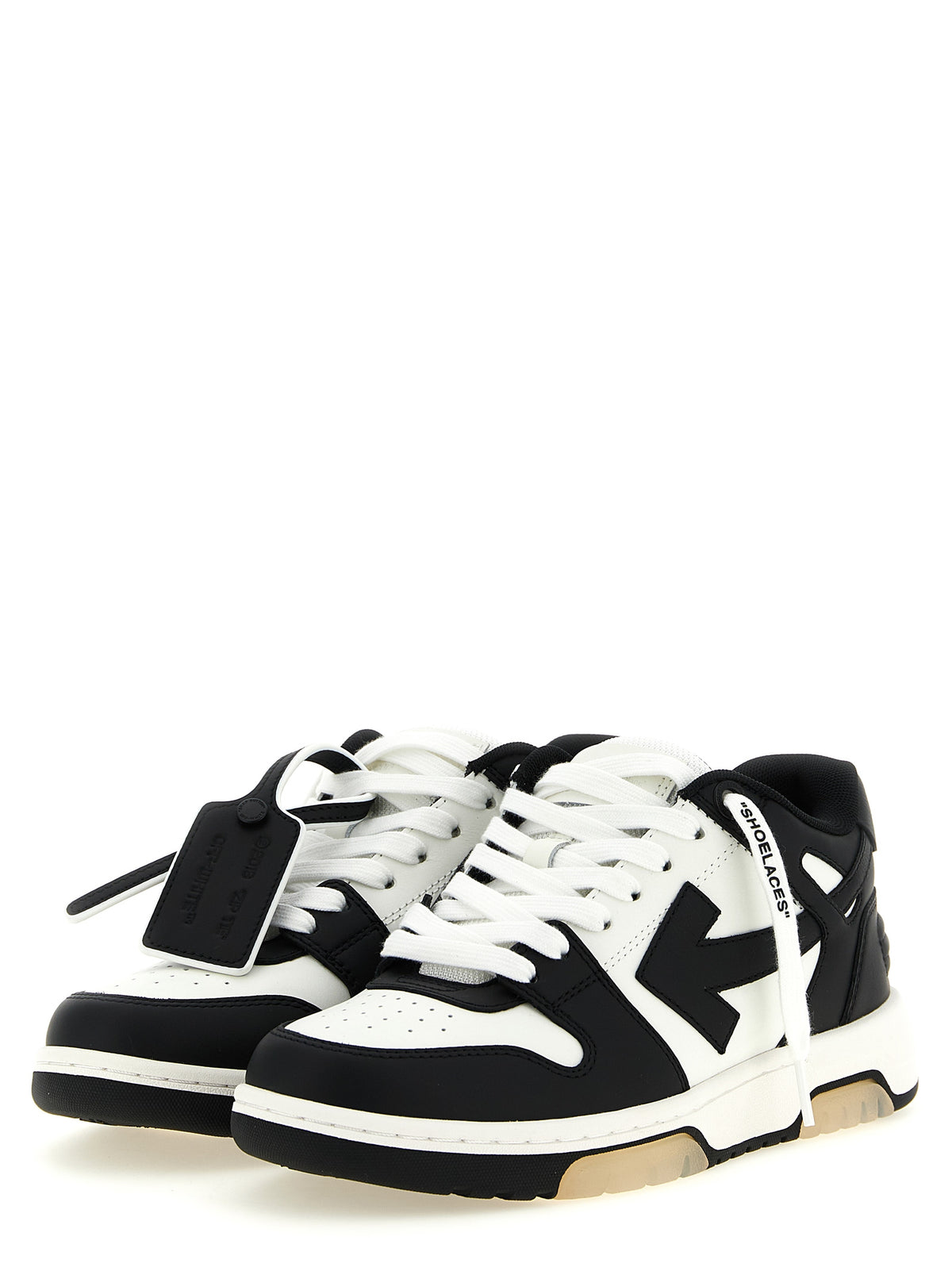 Off-White | Bicolor Calfskin Low Top Sneakers