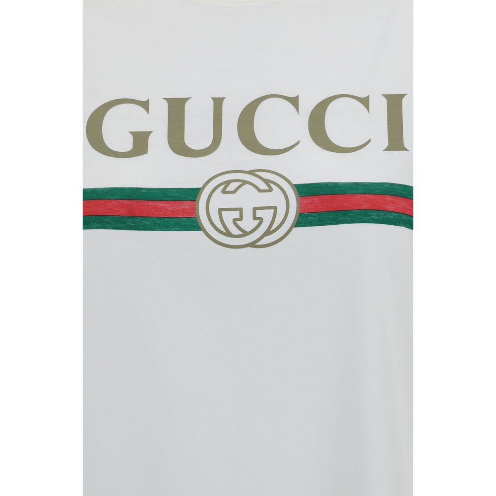 Gucci | White Cotton T-Shirt