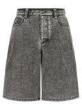 Diesel | Gray Polyethylene Bermuda Shorts