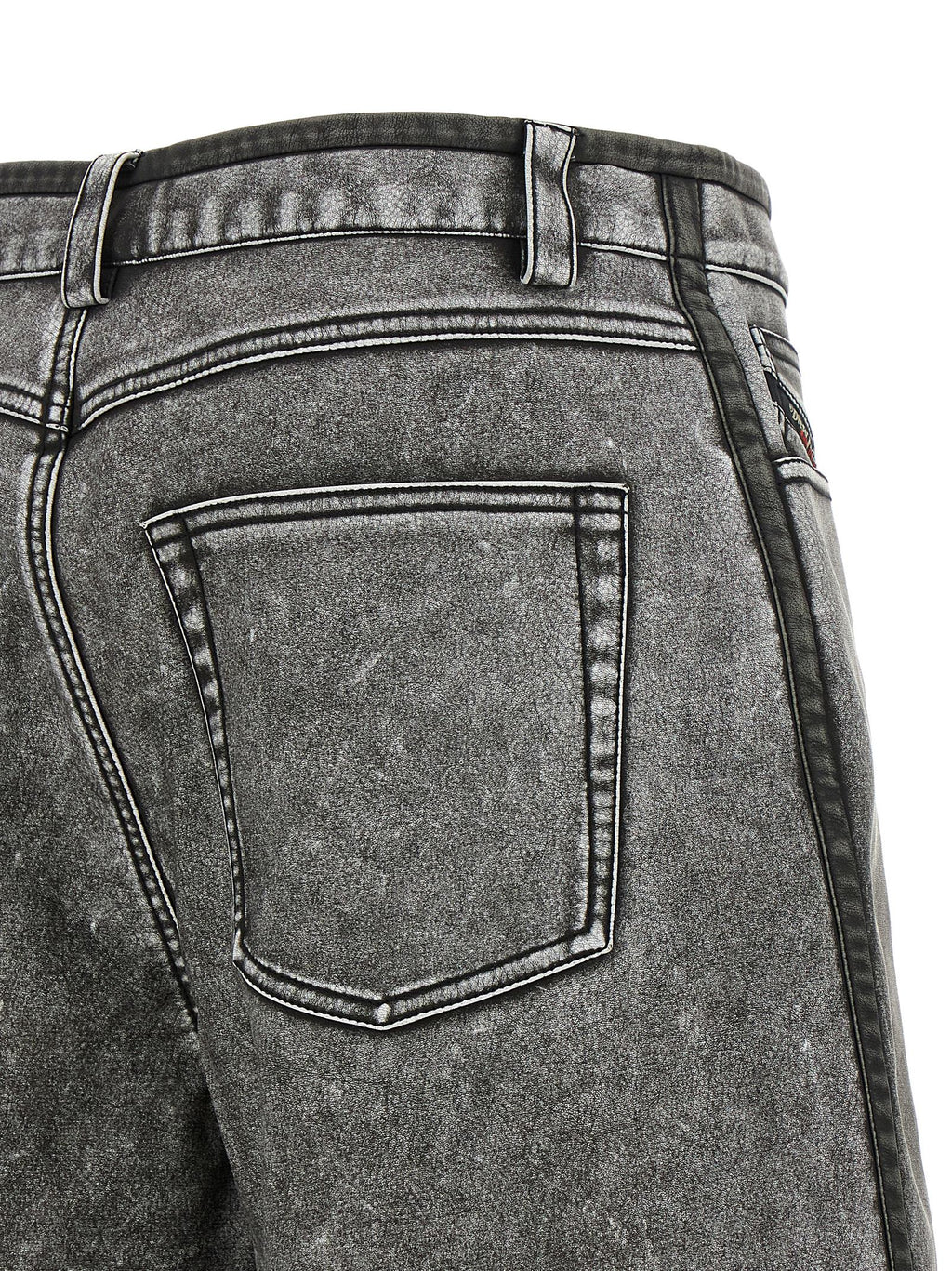 Diesel | Gray Polyethylene Bermuda Shorts