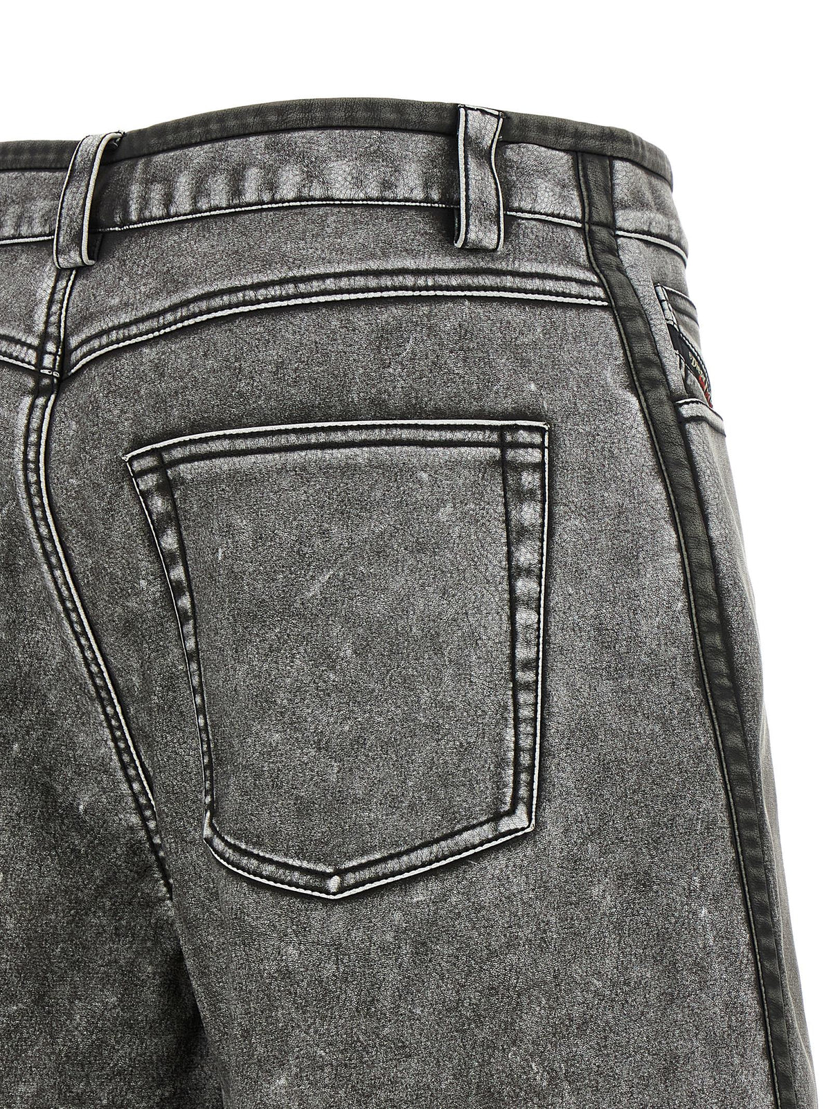 Diesel | Gray Polyethylene Bermuda Shorts