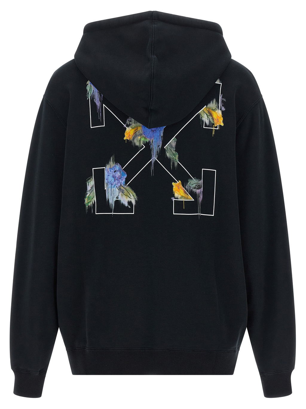 Off-White | Black Cotton Sweatshirt