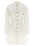 Versace | White Cotton Short Dress