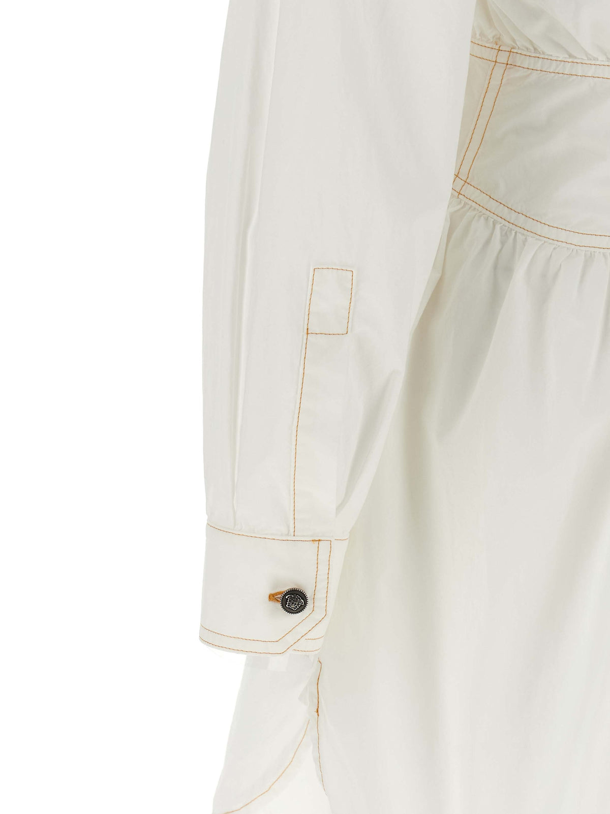 Versace | White Cotton Short Dress