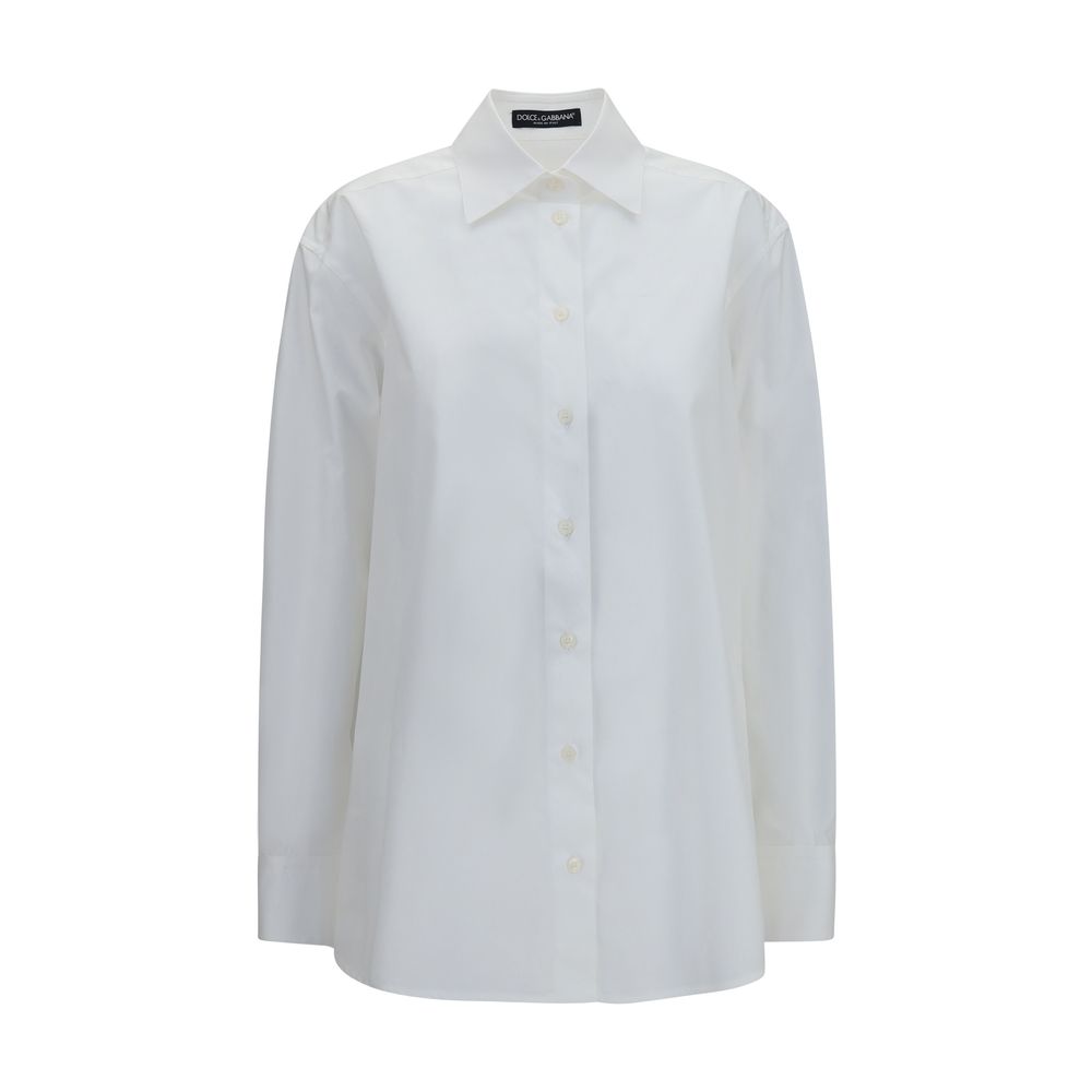 Dolce & Gabbana | White Cotton Dress Shirt