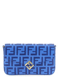 Fendi | Blue FF Diamonds Wallet on Chain