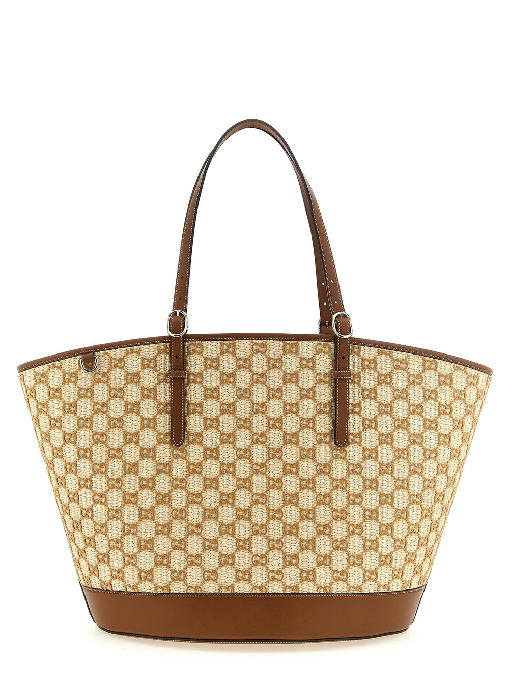 Gucci | Brown Cotton Handbag