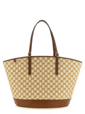 Gucci | Brown Cotton Handbag
