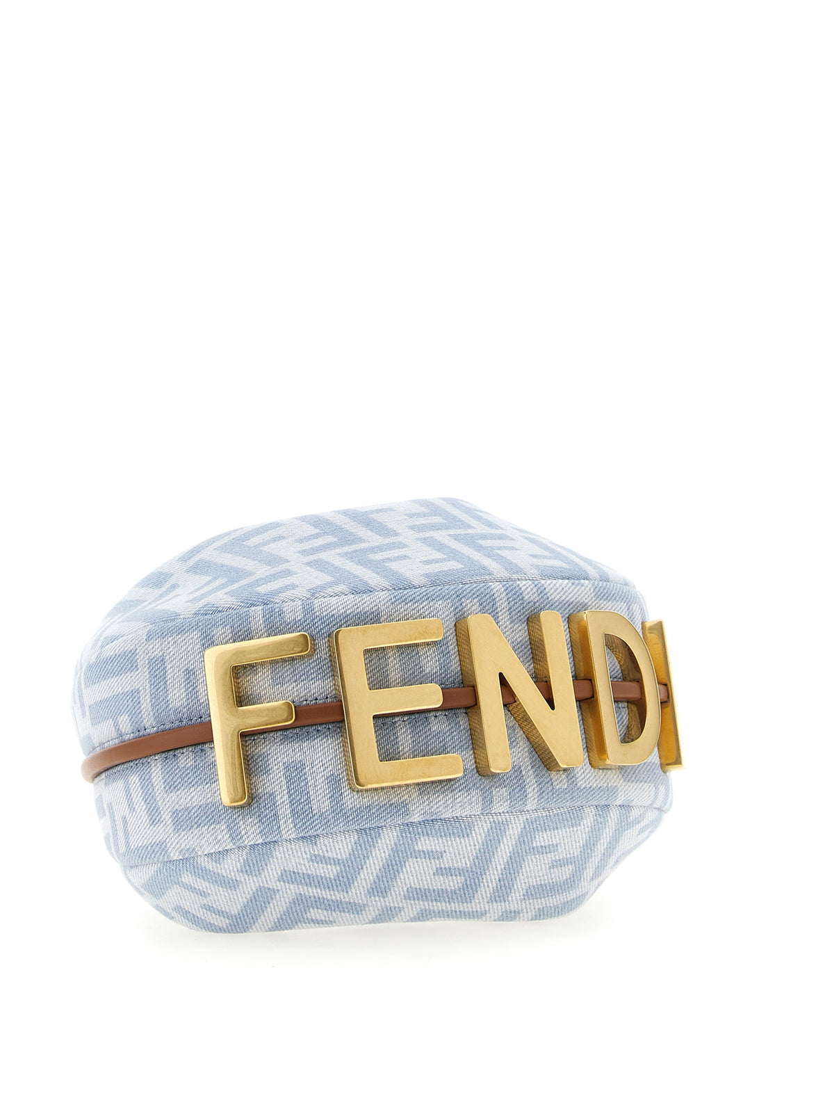 Fendi | Blue Cotton Handbag