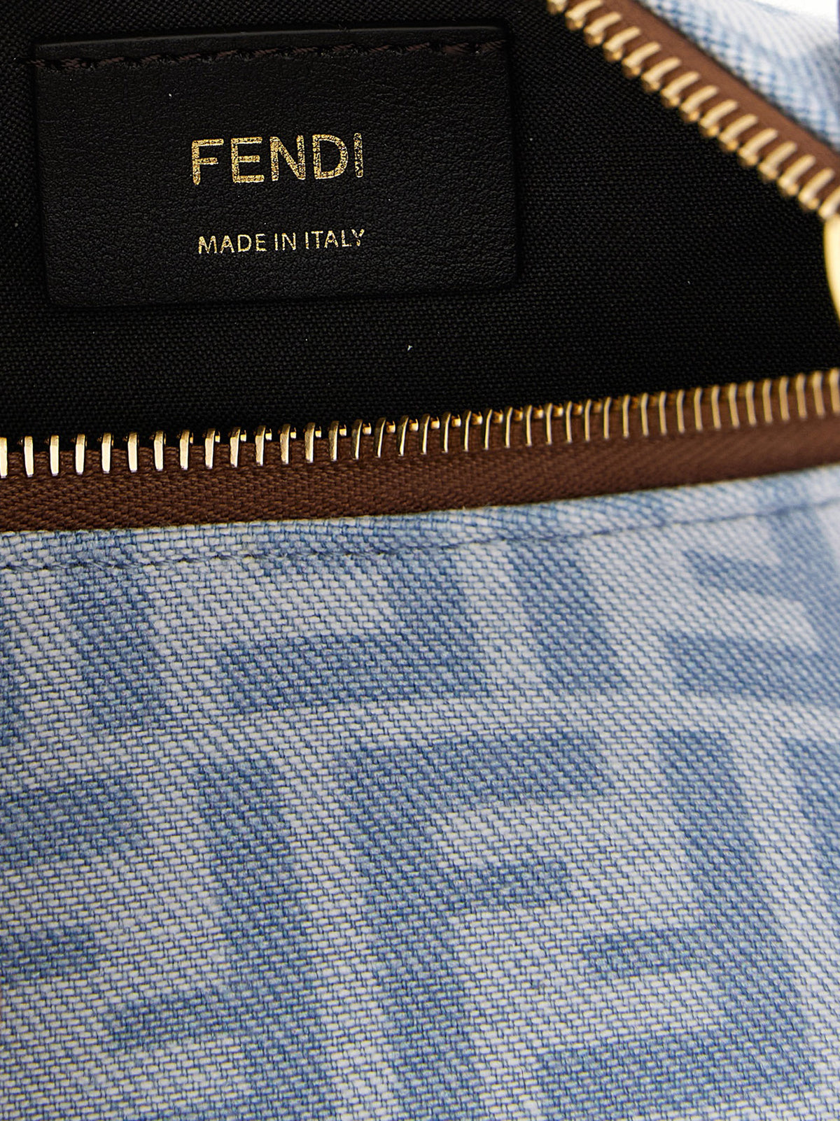 Fendi | Blue Cotton Handbag