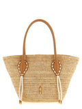 Christian Louboutin | Beige Raffia Tote Bag