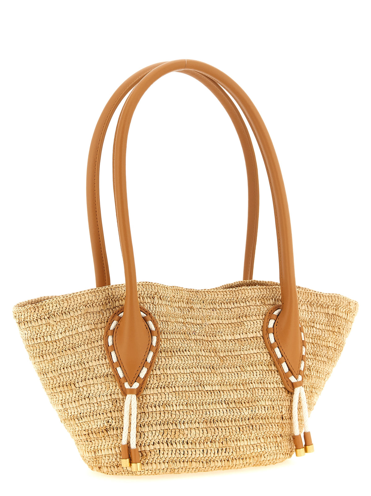 Christian Louboutin | Beige Raffia Tote Bag