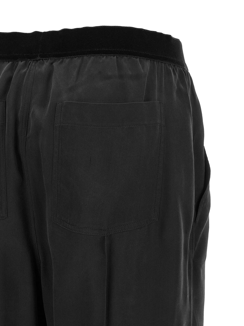 Tom Ford | Black Silk Bottoms Sleepwear