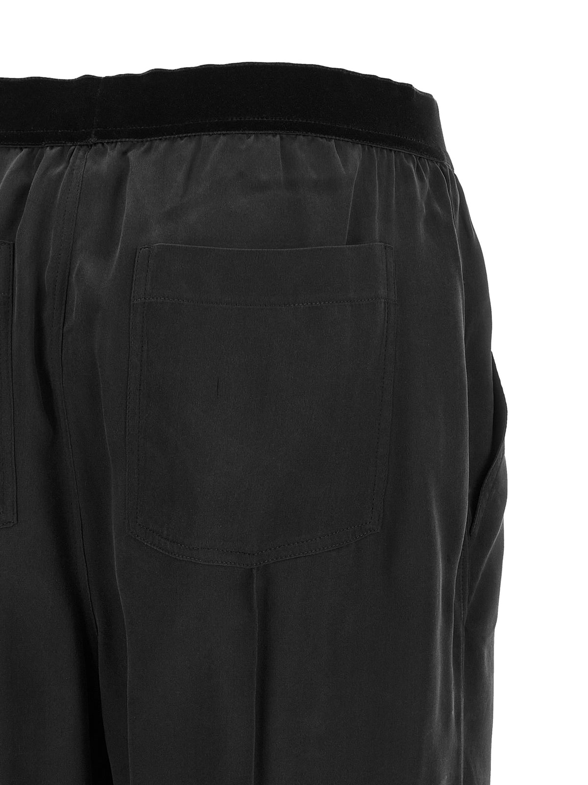 Tom Ford | Black Silk Bottoms Sleepwear