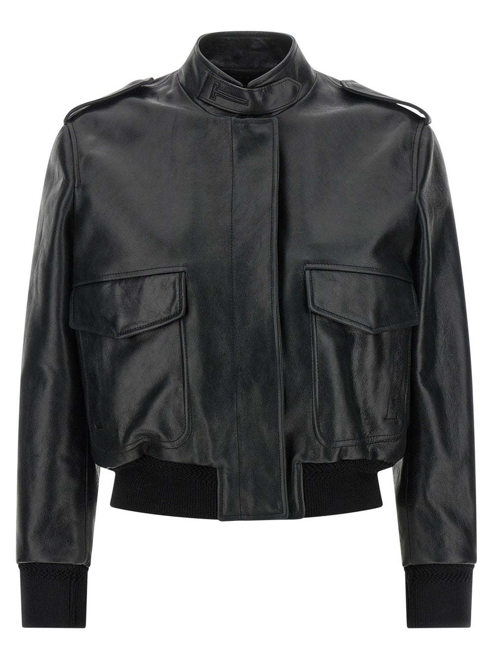 Tom Ford | Black Lamb Leather Leather Jacket